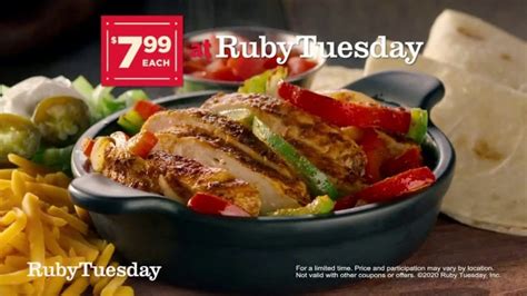 Ruby Tuesday Chicken Fajitas logo