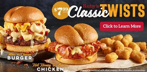Ruby Tuesday Hot Honey & Bacon Chicken Sandwich logo