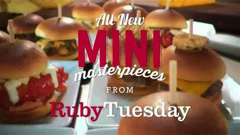 Ruby Tuesday Mini Masterpieces TV Spot featuring Jewel Elizabeth