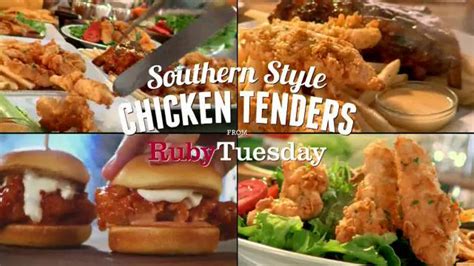 Ruby Tuesday Southern Style Chicken Tenders TV Spot