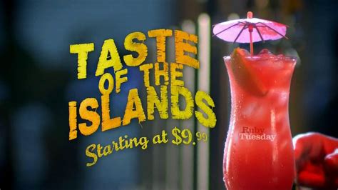 Ruby Tuesday Taste of the Islands TV commercial,