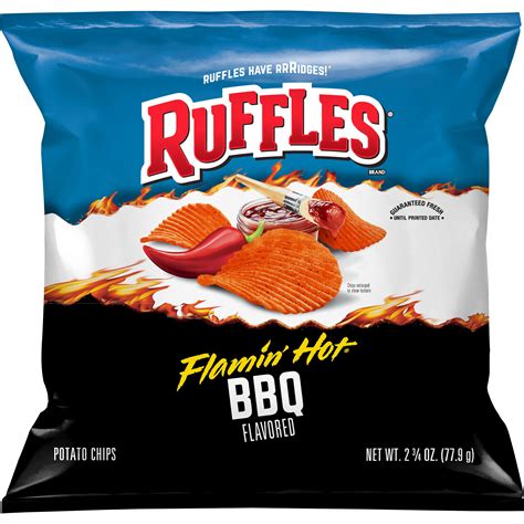Ruffles Flamin' Hot BBQ tv commercials
