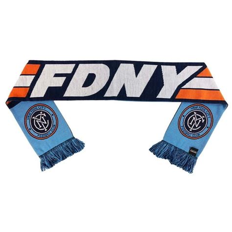 Ruffneck Scarves Blue New York City FC Bar Scarf