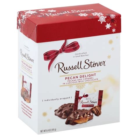 Russell Stover Candies Milk Chocolate Pecan Delights