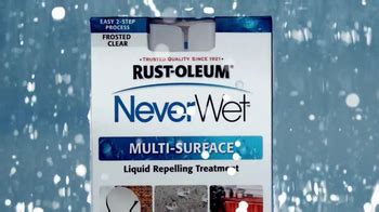 Rust-Oleum NeverWet TV commercial - This is Water