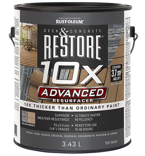 Rust-Oleum Restore 10X Advanced photo