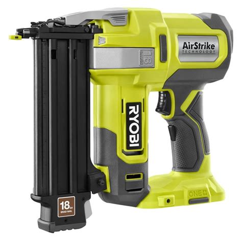 Ryobi 18V ONE+ AirStrike 18 Gauge Cordless Brad Nailer tv commercials