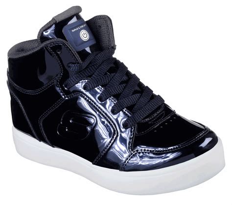 SKECHERS Kids' Energy Lights High Top Sneaker