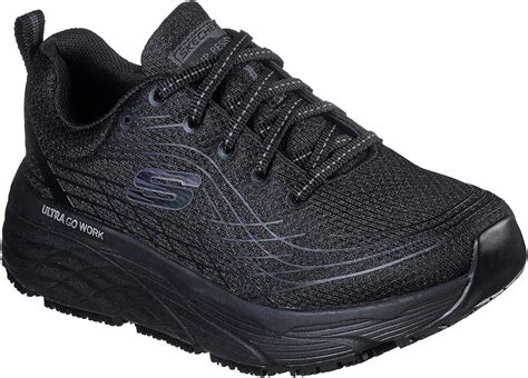 SKECHERS Work Relaxed Fit: Max Cushioning Elite SR - Kajus logo