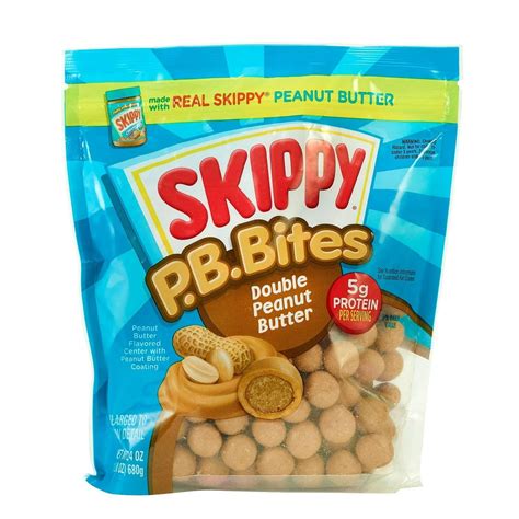 SKIPPY P.B. Bites Double Peanut Butter