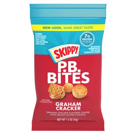 SKIPPY P.B. Bites Graham Cracker