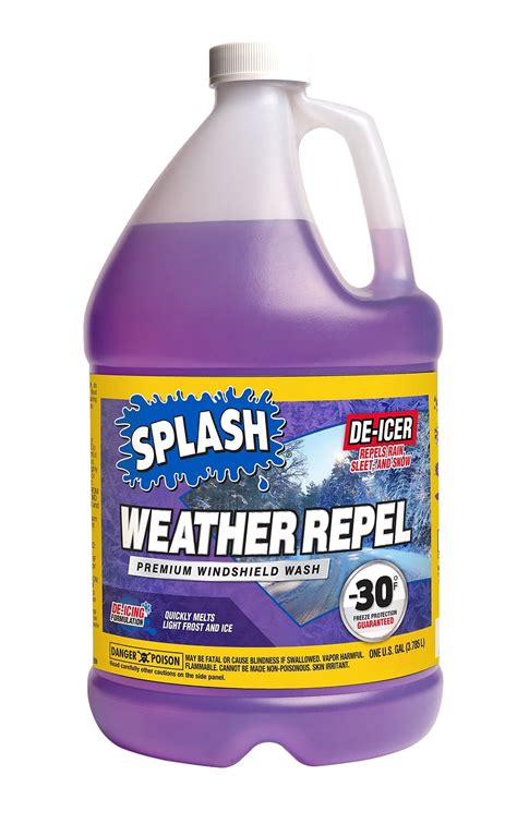 SPLASH Products Weather Repel Windshield Wash