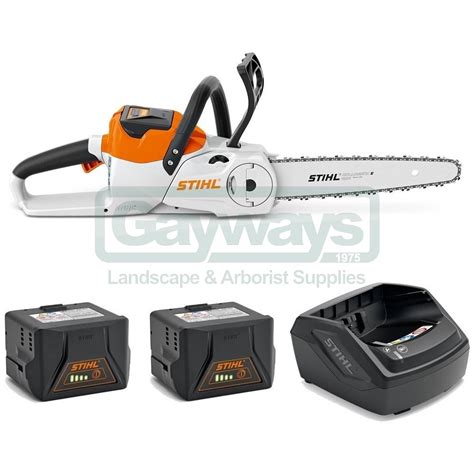 STIHL MSA 140 C-BQ Battery-Powered Chain Saw Set tv commercials