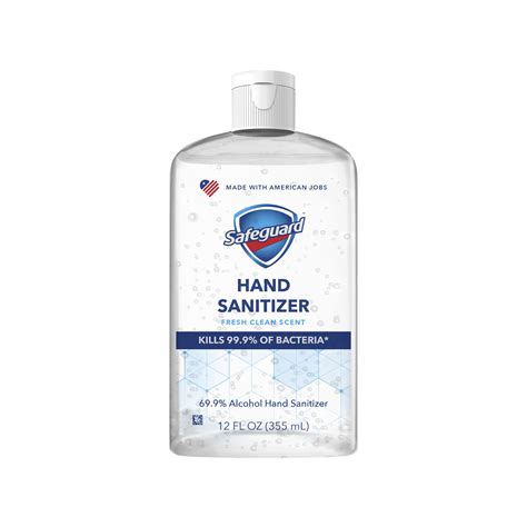 Safeguard Fresh Clean Scent Hand Sanitizer