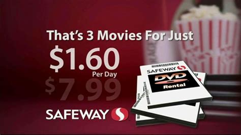 Safeway DVD Rentals TV commercial