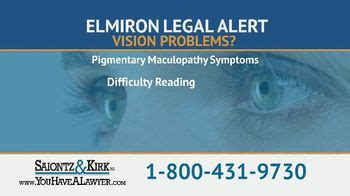 Saiontz & Kirk, P.A. TV Spot, 'Elmiron Legal Alert: Vision Loss and Retinal Damage' created for Saiontz & Kirk, P.A.