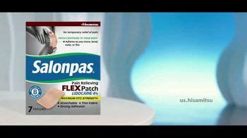 Salonpas Lidocain FLEX Patch TV Spot, 'Really, Really Sticks' created for Salonpas