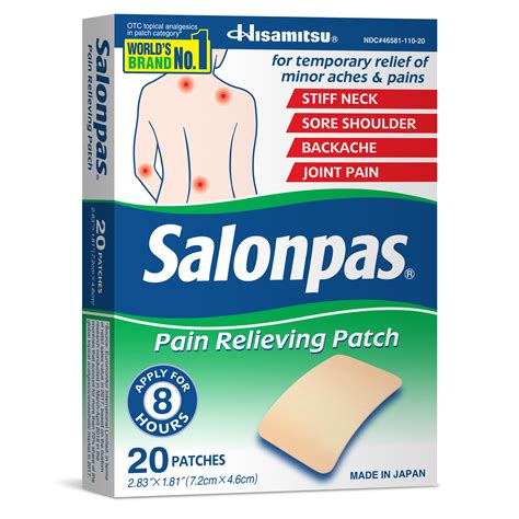 Salonpas Pain Relief Patch logo