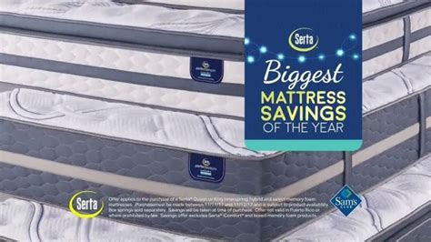Sams Club Biggest Mattress Savings of the Year TV commercial - Turkey