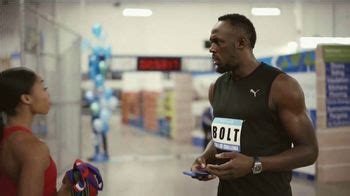 Sam's Club Scan & Go TV Spot, 'Scan & Go Speed Test With Usain Bolt' Ft. Usain Bolt, Allyson Felix created for Sam's Club