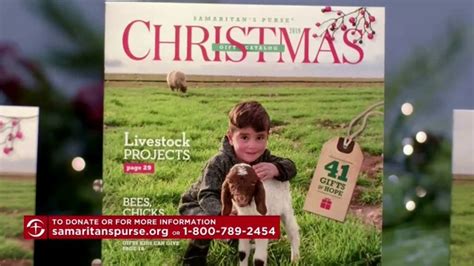 Samaritans Purse TV commercial - Christmas Gift Catalog