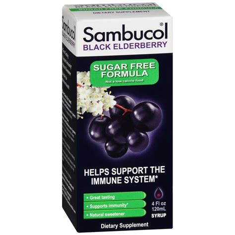 Sambucol Sugar Free Formula logo