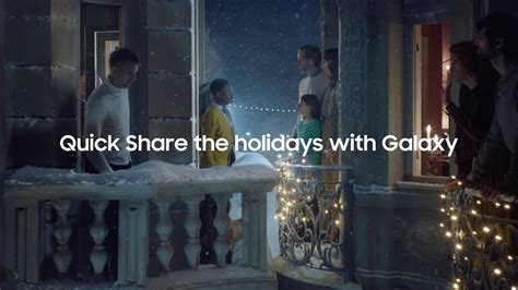 Samsung Galaxy TV commercial - Quick Share the Holidays