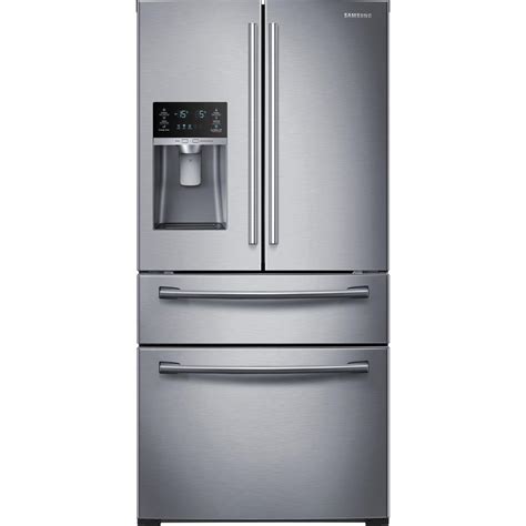 Samsung Home Appliances Stainless Steel French Door Refrigerator logo