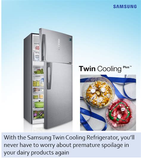 Samsung Home Appliances Twin Cooling System logo