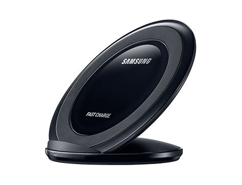 Samsung Mobile Fast Charge Wireless Charging Convertible Black logo