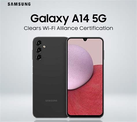 Samsung Mobile Galaxy A14 5G logo