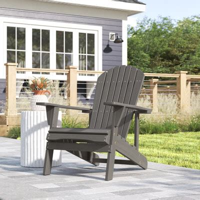 Sand & Stable Vanessa Solid Wood Adirondack Chair