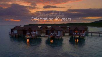 Sandals Resorts TV Spot, 'Celebrating 40 Years: Drinks' Song by Bob Marley & The Wailers