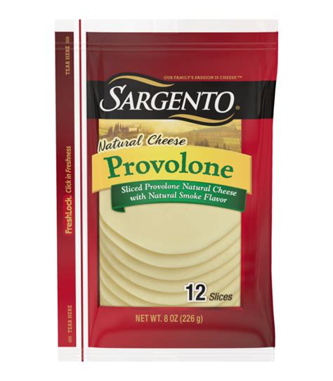Sargento Natural Provolone Sliced Cheese