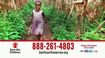 Save the Children TV commercial - Team Tomorrow