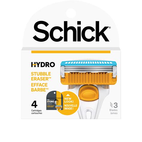 Schick Hydro Skin Comfort Stubble Eraser Razor logo