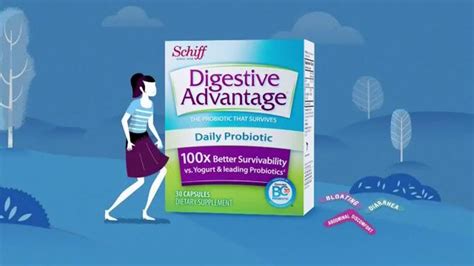 Schiff Digestive Advantage Probiotics TV commercial - 100 Times Better