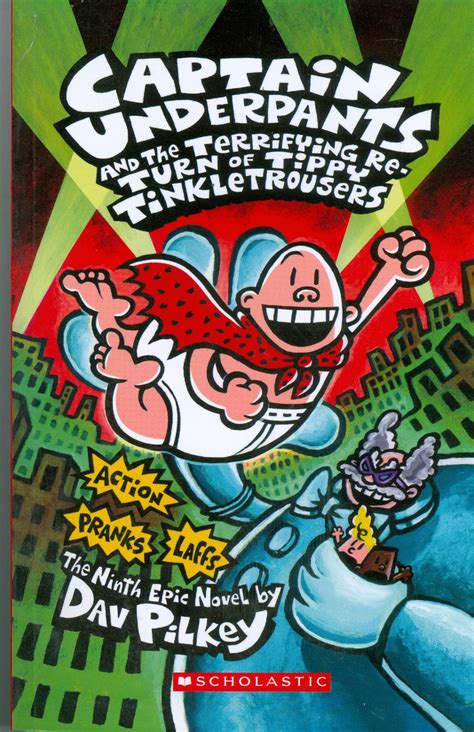 Scholastic Captain Underpants and the Terrifying Return of Tippy Tinkletrousers tv commercials