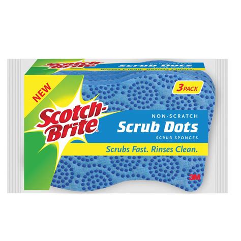 Scotch Brite Scrub Dots Sponge logo