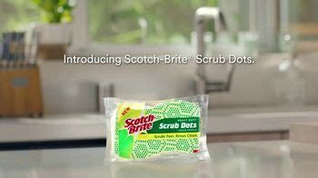 Scotch Brite Scrub Dots TV Spot, 'Introducing Scrub Dots'