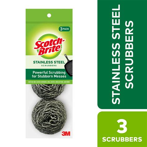 Scotch Brite Stainless Steel Scrubbing Pad