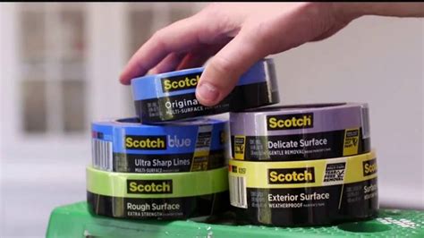 Scotch Painter's Tape TV Spot, 'Choosing the Right Tape' Featuring George Oliphant created for Scotch Tape