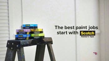 Scotch Painters Tape TV commercial - Conquer Painting Projects