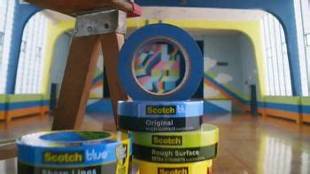 Scotch Painters Tape TV commercial - Gym Mural