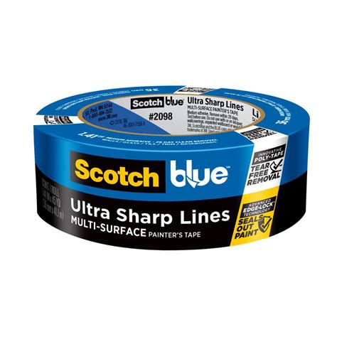 Scotch Tape Blue Ultra Sharp Lines logo