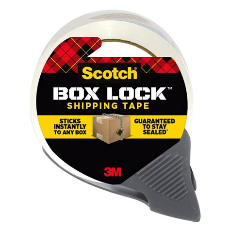 Scotch Tape Box Lock Shipping Tape logo