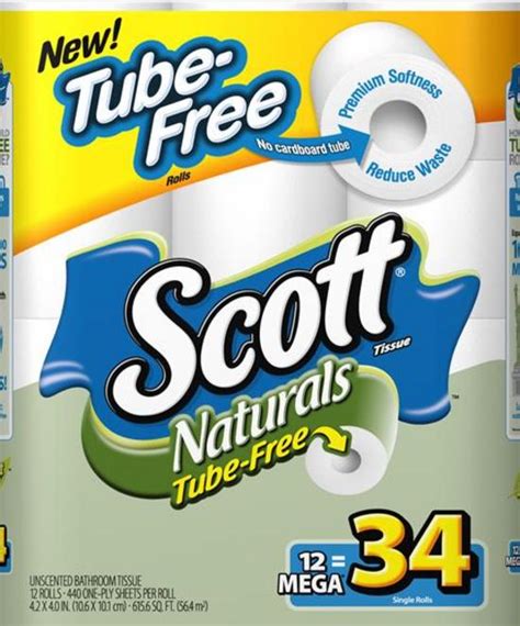 Scott Brand Naturals Tube-Free tv commercials