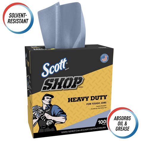Scott Brand Shop Towels Heavy Duty photo