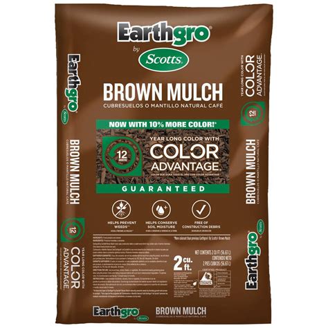 Scotts Earthgro Brown Mulch tv commercials