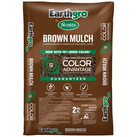 Scotts Earthgro Brown Mulch logo